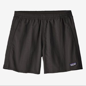 Patagonia Women’s Black Baggies 5” Shorts